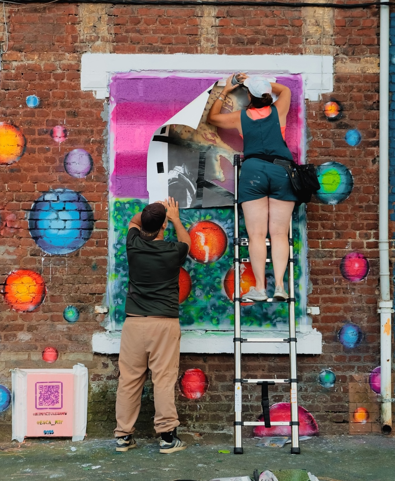 Esca et NumPictureShow du collectif Ma Pop Favor